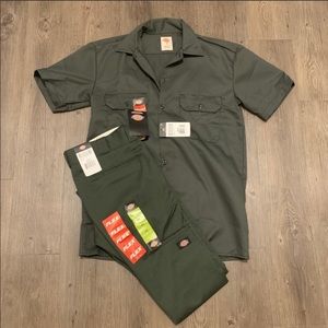Green Dickies Set